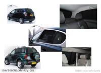 Privacy Shades p�esn� protislune�n� clony - 4 d�ln� sada Alfa Romeo GT 3dv. -- od roku v�roby 2004-09