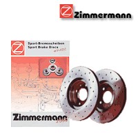 Zimmermann p�edn� sportovn� brzdov� kotou�e -nechlazen� ALFA ROMEO ARNA (920)  -motor 1.2, 1.3 TI -- rok v�roby 03.83-12.86